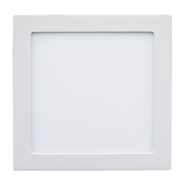 Aplica LED patrata incorporabila, 18 W, temperatura culoare alb rece Aplica LED patrata incorporabila, 18 W, temperatura culoare alb rece