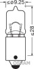 BEC 12V H6W ORIGINAL SET 10 BUC OSRAM