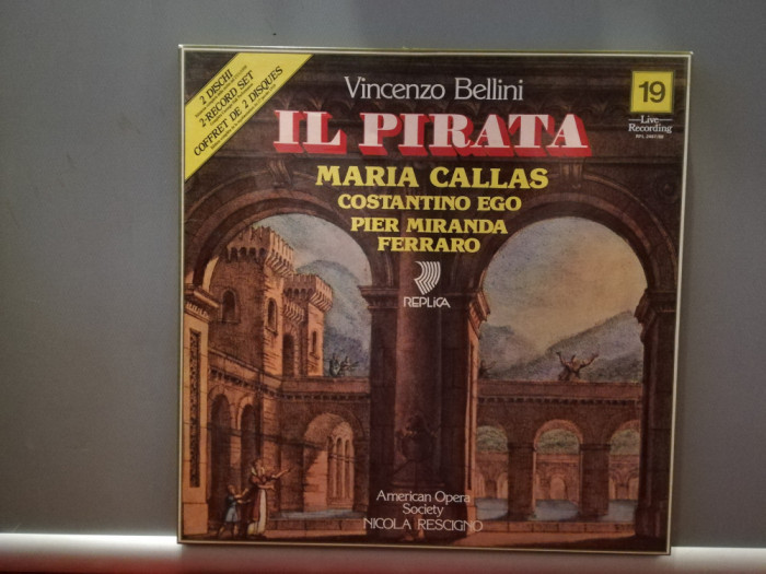 Bellini &ndash; Il Pirata &ndash; 2 LP Box Set (1980/Replica/Italy) - Vinil/NM+