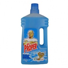 Detergent Lichid Multisuprafete Mr. Proper, 1000 ml, Parfum Fresh, Detergent Lichid pentru Multisuprafete, Solutie pentru Faianta, Detergent Lichid pe foto