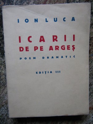 ION LUCA - ICARII DE PE ARGES foto