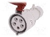 Conector alimentare AC, IEC 60309, IP44, 32A, 400V AC, 5 pini, PAWBOL - B.1042