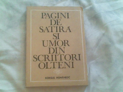 Pagini de satira si umor din scriitori olteni-antologie-Ion Dianu foto