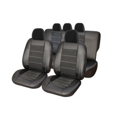 Set huse scaune piele alcantara Kia Ceed I 2006-2012 (BANCHETA FRACTIONATA)