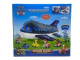 Set Avion Deluxe cu figurine si vehicule Paw Patrol - Patrula catelusilor