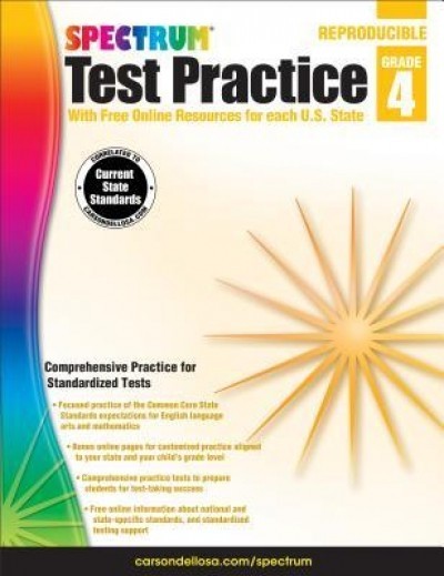 Spectrum Test Practice, Grade 4