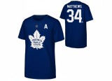 Toronto Maple Leafs tricou de copii Auston Matthews Flat Captains N&amp;amp;N Ctn Tee - Dětsk&eacute; M (9 - 11 let)