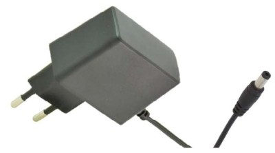 T&amp;aacute;pegys&amp;eacute;g POS POSC09100A, Zasilacz POSC 9V/1A/9W, adapter czarny, gniazdo AC:CEE 7/16. wtyk 2.1x5.5mm prosty foto