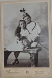 Foto veche carton Kabinett atelier Hans Guggenberger / Medias Transilvania 17x11