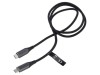 Cablu USB 3.1 USB C VENTION 1m negru nichelat