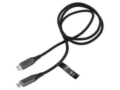 Cablu USB 3.1 USB C VENTION 1m negru nichelat foto