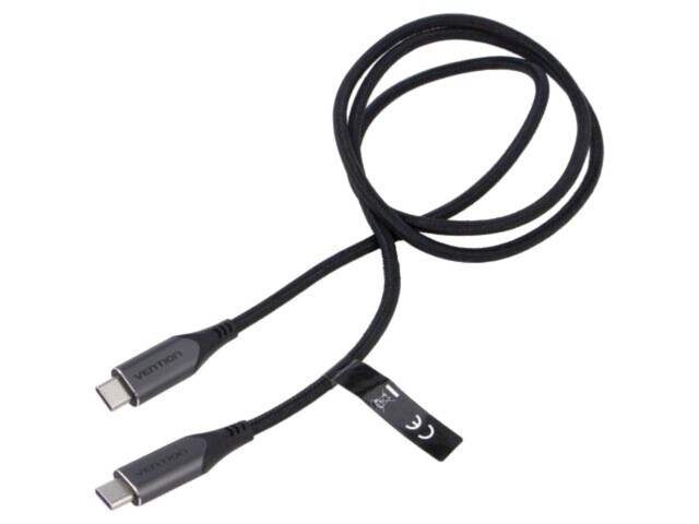 Cablu USB 3.1 USB C VENTION 1m negru nichelat