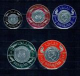 Sharjah 1966 - Kennedy, timbre circulare, serie neuzata incompleta