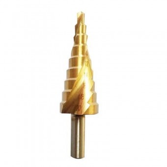 Burghiu in trepte Strend Pro SD422, 4-20 mm, TiN, HSS 4241 foto