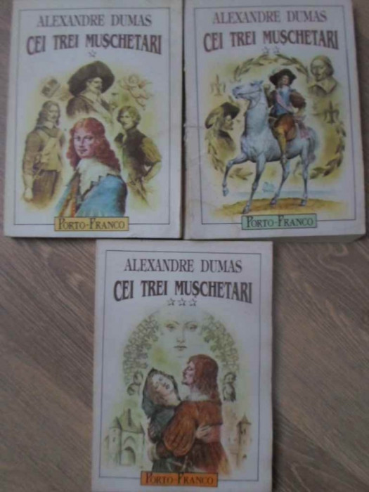 CEI TREI MUSCHETARI VOL.1-3-ALEXANDRE DUMAS