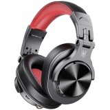 Casca OneOdio Fusion-A70-Red wireless, cu fir, tip over ear, utilizare multimedia, DJ, conectare prin Bluetooth 5.2 | Jack 3.5 mm | Jack 6.35 mm, difu