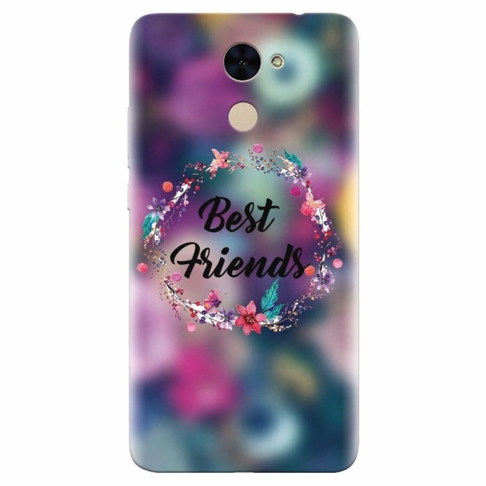 Husa silicon pentru Huawei Enjoy 7 Plus, Best Friends 101