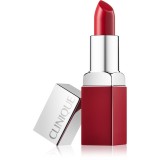Clinique Pop&trade; Lip Colour + Primer ruj + baza 2 in 1 culoare 08 Cherry Pop 3,9 g