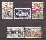 Franta 1962 - Obictive Turistice, 5 serii, MNH