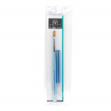 Cumpara ieftin Pensula unghii cu varf diagonal, pentru aplicare gel, GF-16-8, Nr.8, albastra, Global Fashion