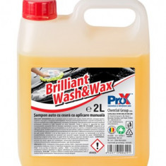 Sampon auto concentrat cu ceara Brilliant Wash&Wax Pro-X, 2kg