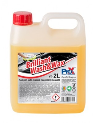 Sampon auto concentrat cu ceara Brilliant Wash&amp;amp;Wax Pro-X, 2kg foto