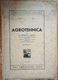 G. Ionescu Sisesti AGROTEHNICA vol 1