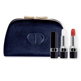 Set Christian Dior: Couture Colour, Velvet, Cream Lipstick, 720, Icone, Refillable, 3.5 ml + Couture Colour, Lip Balm, 000, Diornatural, Refill, 3.5 g