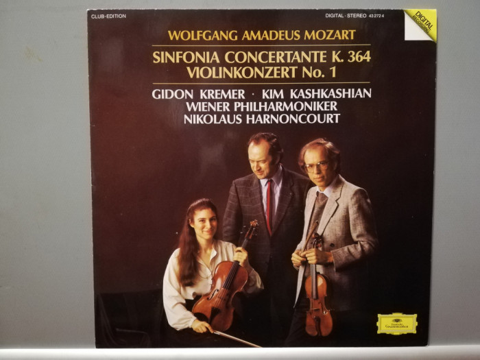 Mozart &ndash; Sinfonia Concertante k 364 (1984/Polydor/RFG) - Vinil/Vinyl/NM+