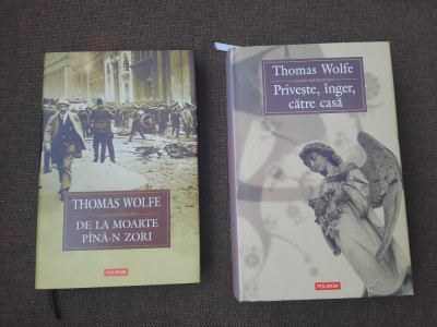THOMAS WOLFW Priveste, inger, catre casa, DE LA MOARTE PANA N ZORI ED DE LUX foto