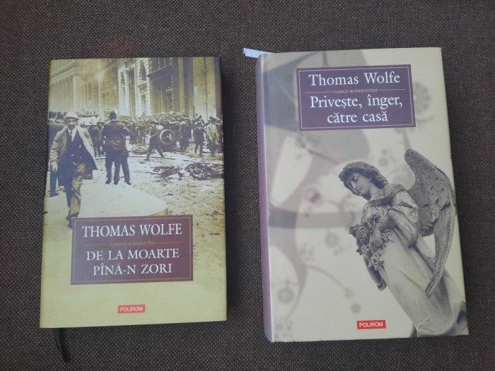 THOMAS WOLFW Priveste, inger, catre casa, DE LA MOARTE PANA N ZORI ED DE LUX