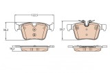 TRW GDB2110 set placute frana,frana disc