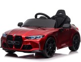Cumpara ieftin Masinuta electrica pentru copii, Bmw M4, 90W, 12V 7Ah, PREMIUM, culoare rosu vopsit