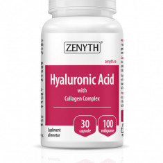 Hyaluronic Acid cu Collagen Complex, 30 capsule, Zenyth