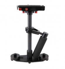 Stabilizator carbon STD-S40 26-40cm handheld pentru DSLR si camere video foto