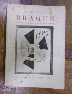 BRAQUE avec 32 REPRODUCTIONS EN PHOTOTIPIE (1921) foto