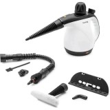 Aparat de curatat manual cu abur 250 ml, 900-1050 W, 2,6-3,2 bar, 105&deg;C, cablu: 2,8 m, IPX4, Alb
