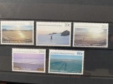 Teritoriul Antarctic Australian (AAT) 1987 Peisaje antarctice, serie MNH, 5v