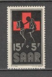 Saarland.1955 Crucea Rosie SS.536