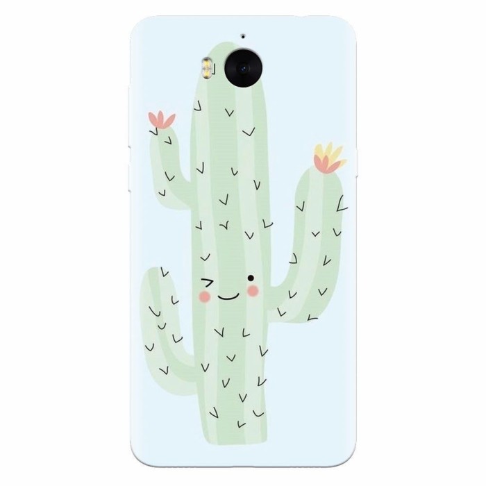 Husa silicon pentru Huawei Y5 2017, Cactus