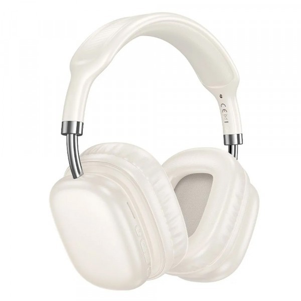 Handsfree Bluetooth HOCO W52, A2DP, Alb