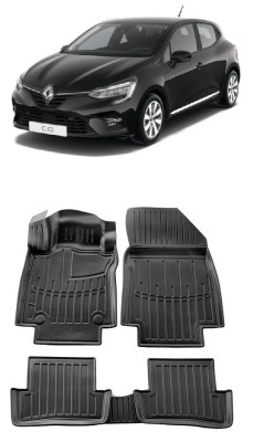 Set covorase auto cauciuc dedicate RENAULT CLIO IV (2012-2019) foto
