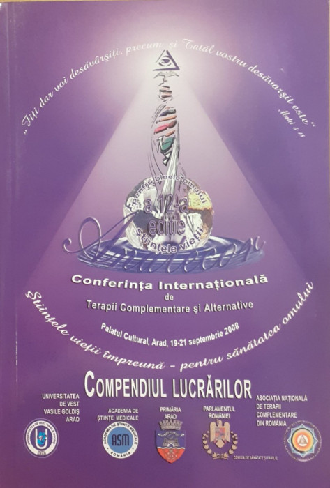 Compendiul lucrarilor Conferinta internationala de terapii complementare si alternative