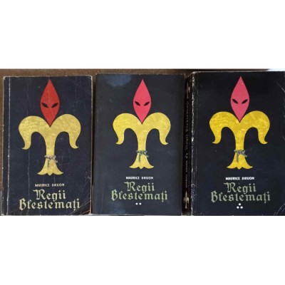 Maurice Druon - Regii blestemați ( 3 vol. ) foto
