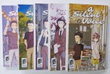 A SILENT VOICE , 5 VOLUMES by YOSHITOKI OIMA , BENZI DESENATE CU TEXT IN LIMBA ENGLEZA , 2015 - 2016