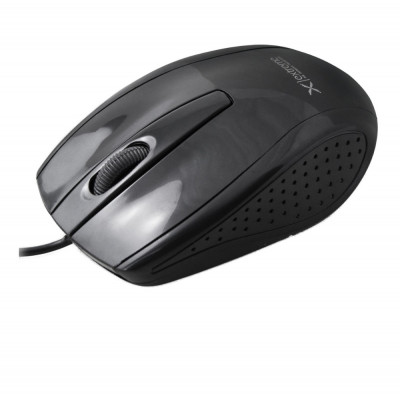 Mouse optic , Xtreme Bungee XM110K, USB, 3D, 1000dpi, cablu 1.2 m, Negru foto