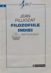 Filozofiile Indiei - Jean Filliozat (AB153)