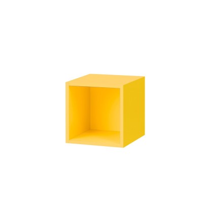 Boxie nyitott fali szekr&amp;eacute;ny 40x40x37 cm s&amp;aacute;rga foto