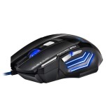 Mouse Gaming iMice X7 Iluminare Laser Dark Knight 4 Culori, 7 Butoane, USB, Optica, Peste 2000