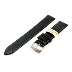 Curea de ceas - Morellato Green Collection - Piele Ecologica - Culoare Neagra - 18mm, 20mm, 22mm, 24mm - A01X5336D05019CR
